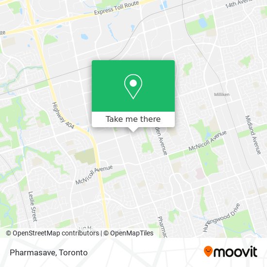 Pharmasave map