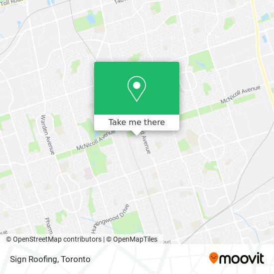 Sign Roofing map