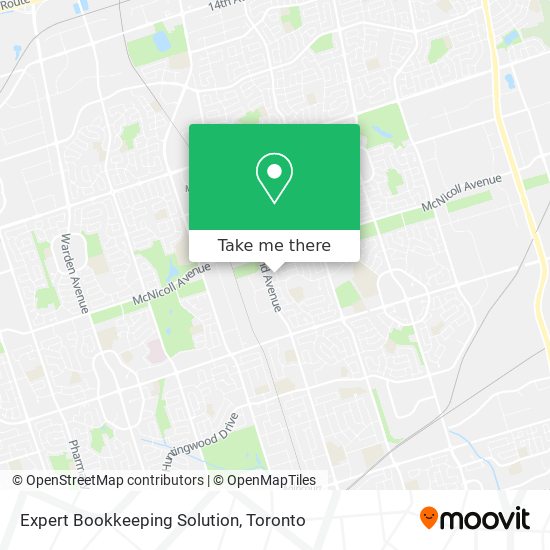 Expert Bookkeeping Solution map