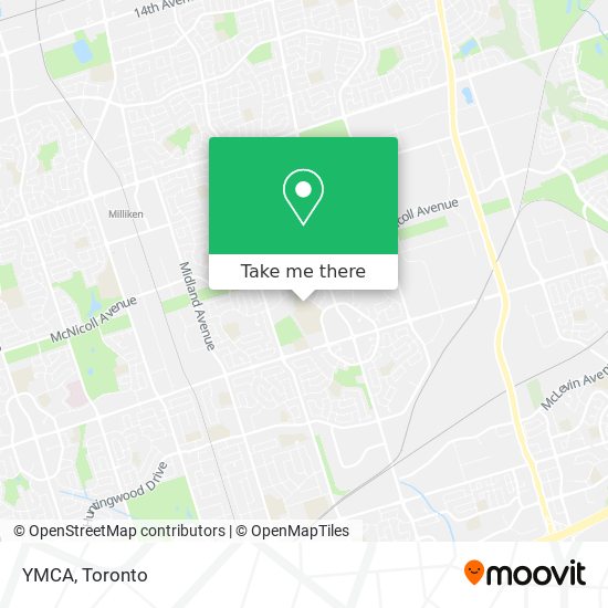 YMCA map