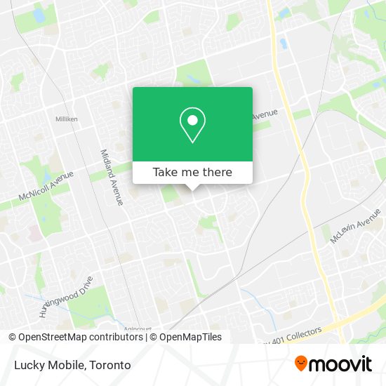 Lucky Mobile map