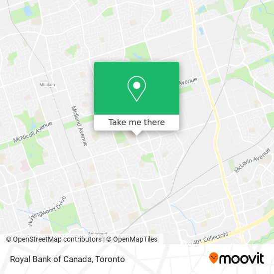 Royal Bank of Canada map