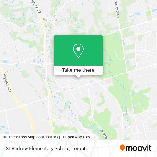 St Andrew Elementary School map
