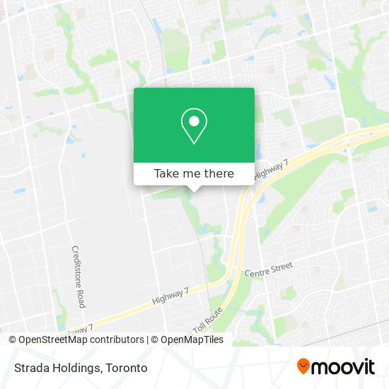 Strada Holdings map