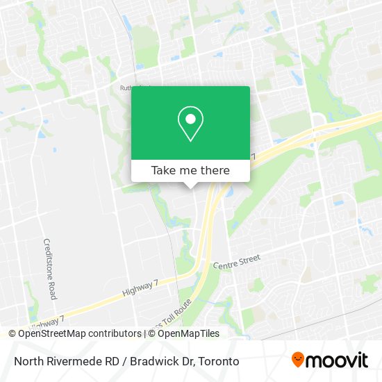 North Rivermede RD / Bradwick Dr map