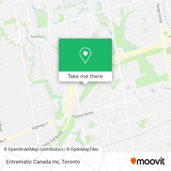 Entrematic Canada Inc map
