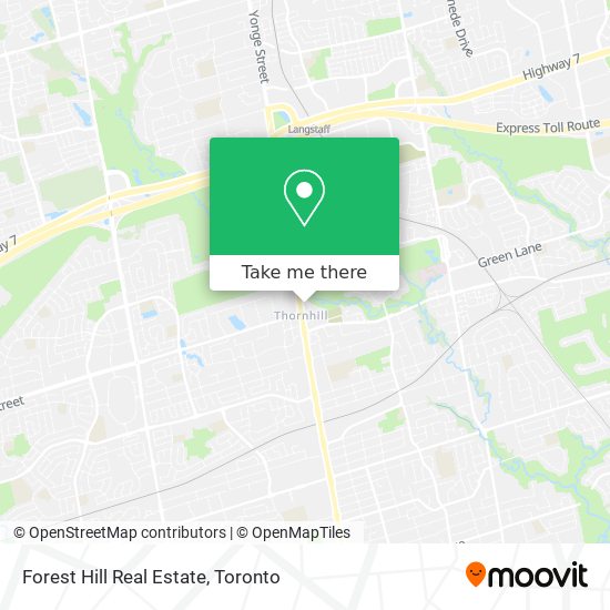 Forest Hill Real Estate map