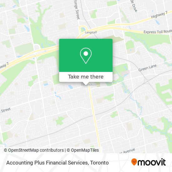 Accounting Plus Financial Services map