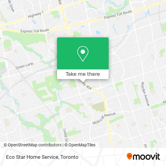 Eco Star Home Service map