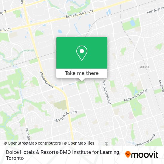 Dolce Hotels & Resorts-BMO Institute for Learning plan