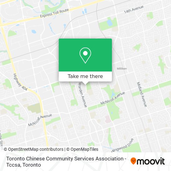 Toronto Chinese Community Services Association - Tccsa plan
