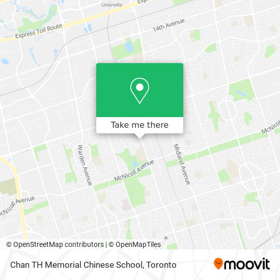 Chan TH Memorial Chinese School map