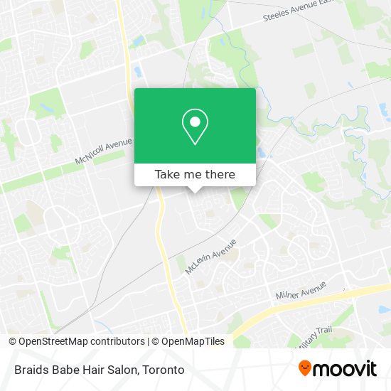 Braids Babe Hair Salon plan