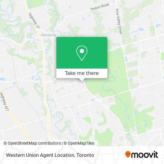 Western Union Agent Location plan