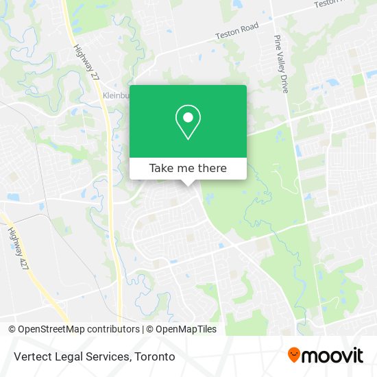 Vertect Legal Services map
