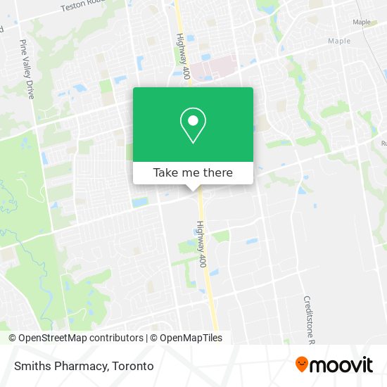 Smiths Pharmacy map