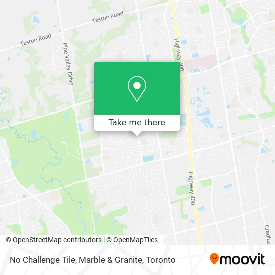 No Challenge Tile, Marble & Granite map