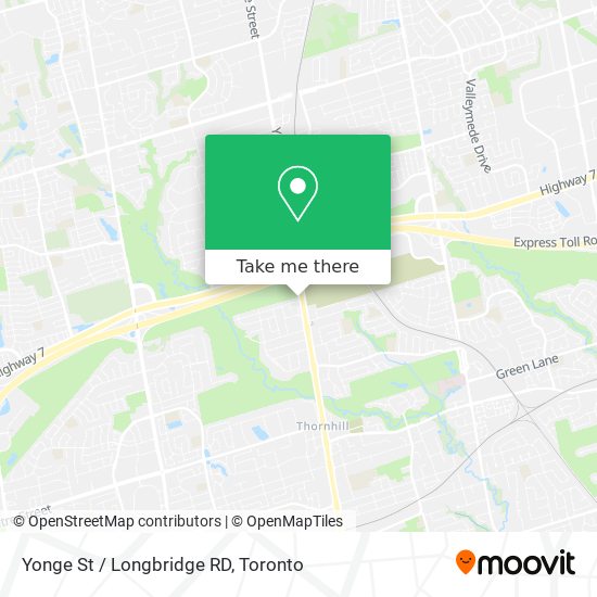 Yonge St / Longbridge RD plan