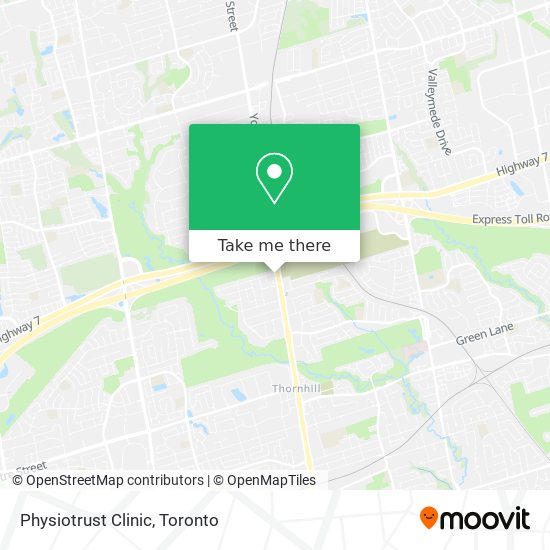 Physiotrust Clinic map