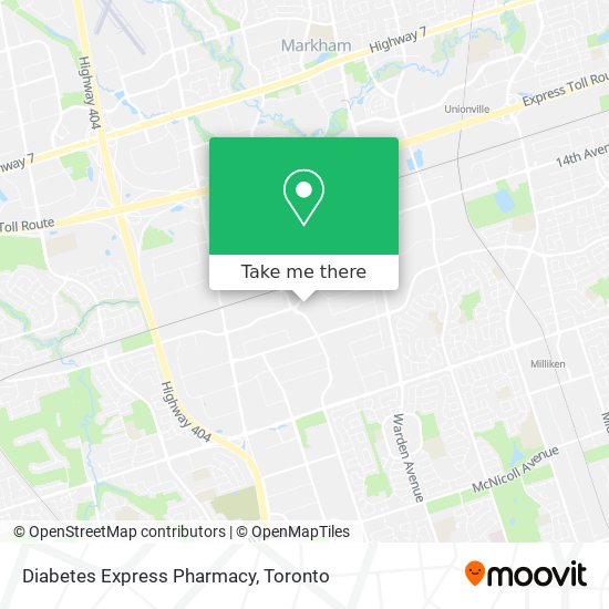Diabetes Express Pharmacy map