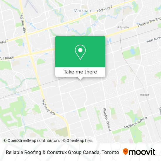 Reliable Roofing & Construx Group Canada plan