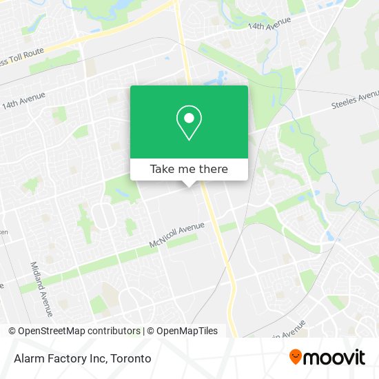 Alarm Factory Inc map