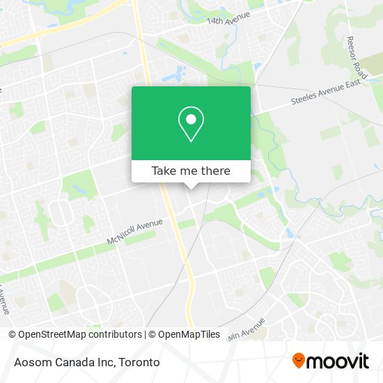Aosom Canada Inc map