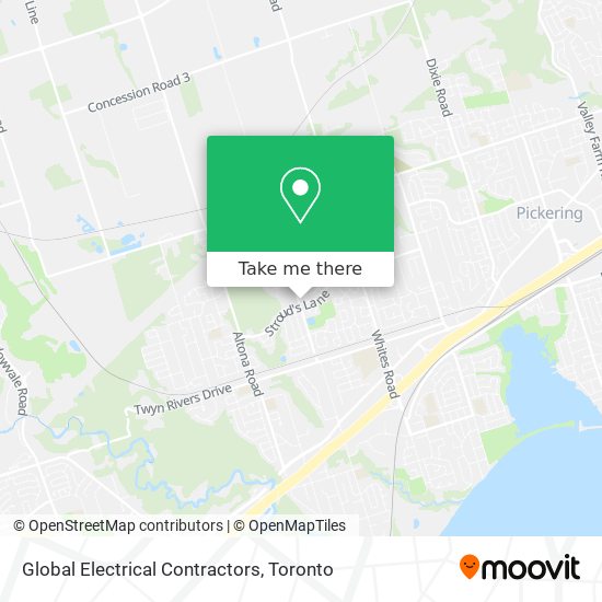 Global Electrical Contractors map