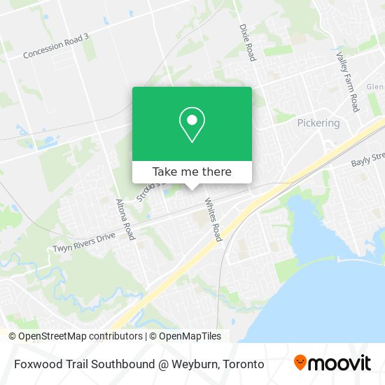 Foxwood Trail Southbound @ Weyburn plan