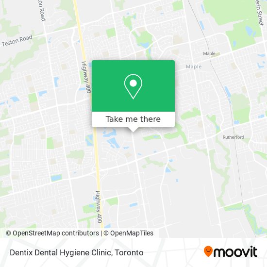 Dentix Dental Hygiene Clinic map