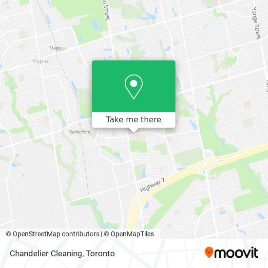 Chandelier Cleaning map