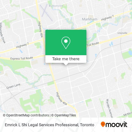 Emrick L Shi Legal Services Professional map