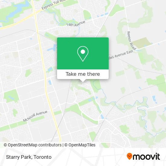 Starry Park map