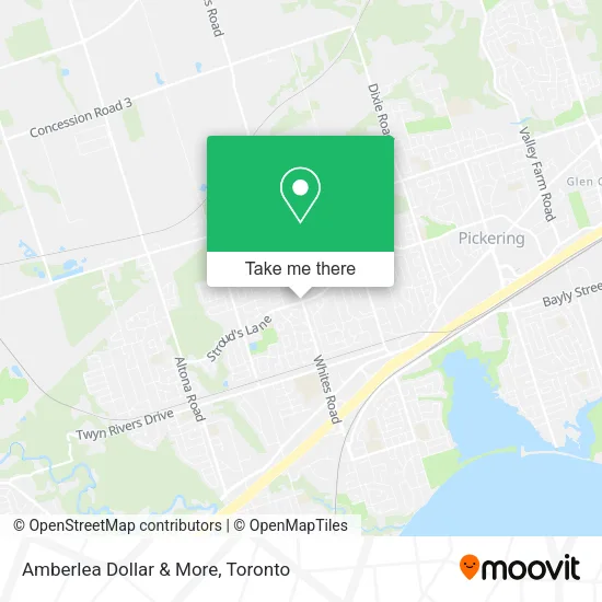 Amberlea Dollar & More map