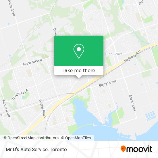 Mr D's Auto Service map