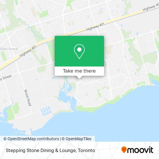 Stepping Stone Dining & Lounge map