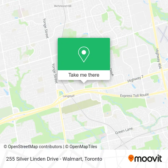 255 Silver Linden Drive - Walmart map