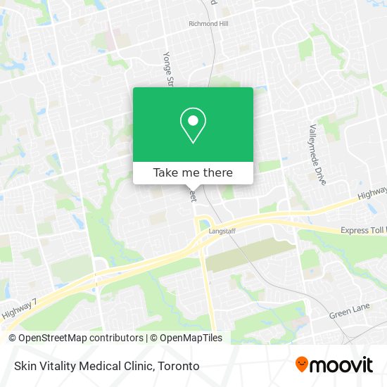 Skin Vitality Medical Clinic plan