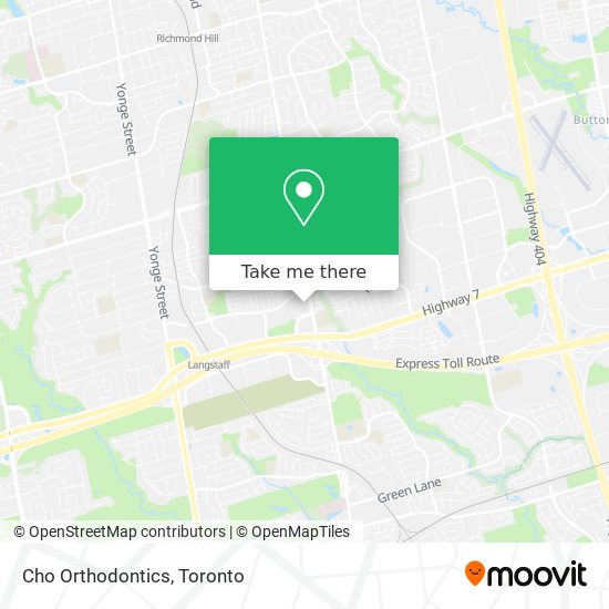 Cho Orthodontics map