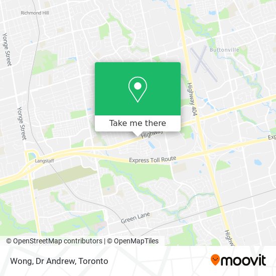 Wong, Dr Andrew map