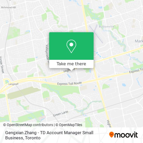 Gengxian Zhang - TD Account Manager Small Business plan