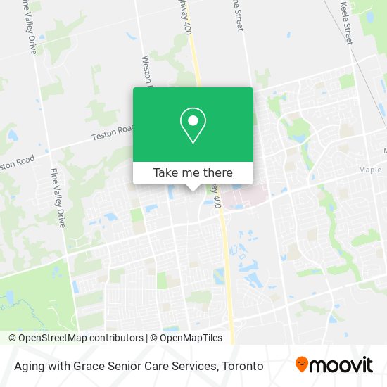 Aging with Grace Senior Care Services map