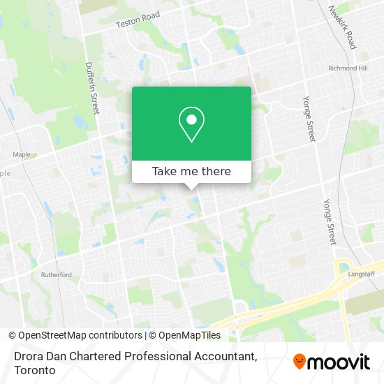 Drora Dan Chartered Professional Accountant map
