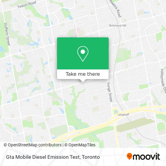 Gta Mobile Diesel Emission Test plan