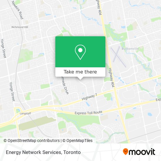 Energy Network Services map