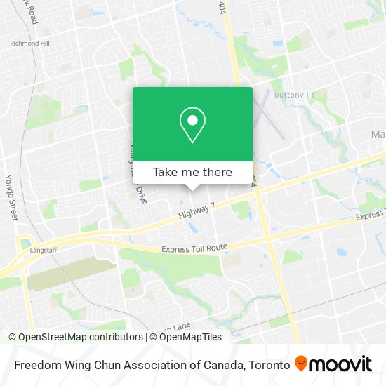 Freedom Wing Chun Association of Canada plan