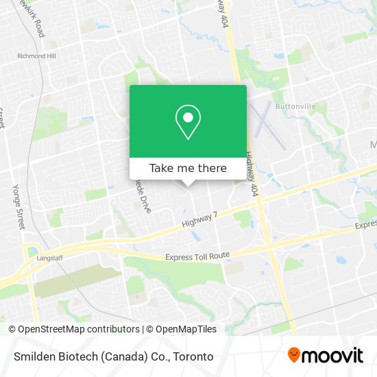 Smilden Biotech (Canada) Co. map