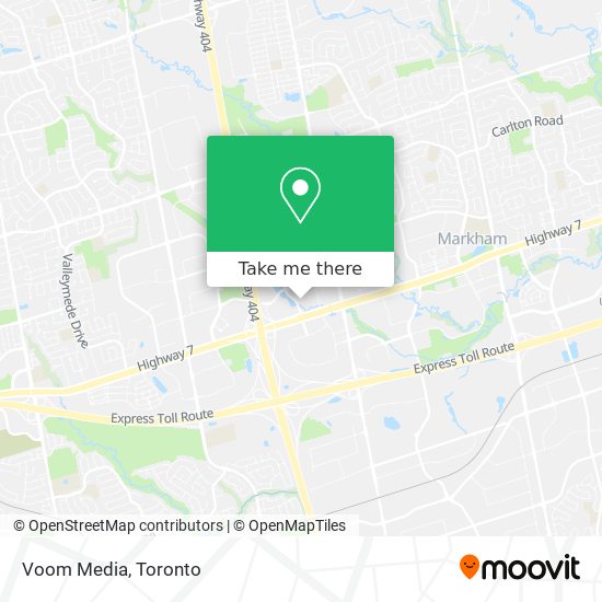 Voom Media map