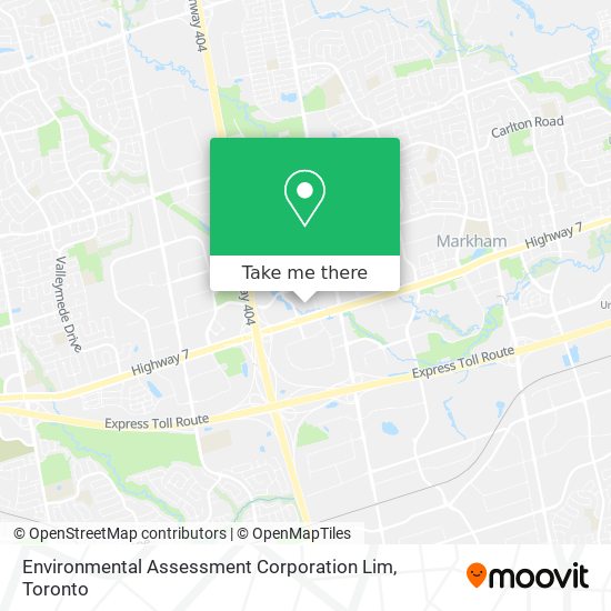 Environmental Assessment Corporation Lim map