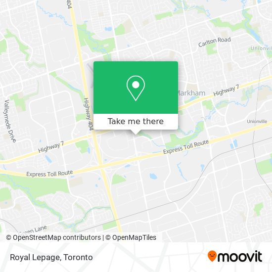 Royal Lepage map